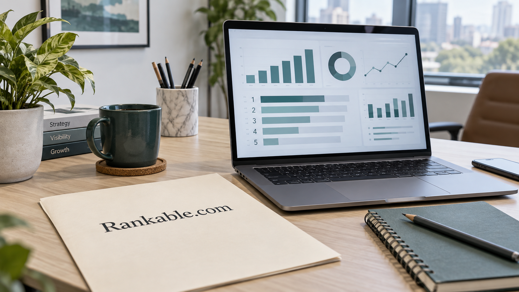 A planning table for ranking and comparison work